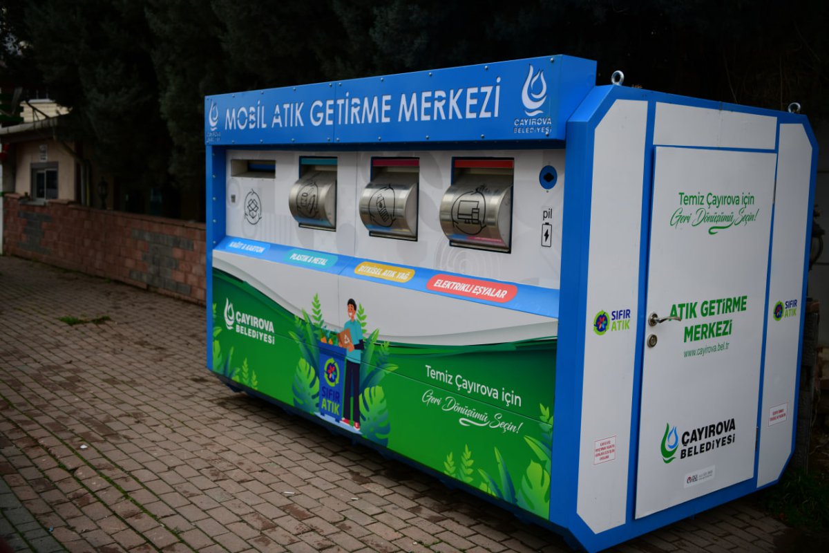 Çayırova’da 4 yeni noktaya atık getirme merkezi