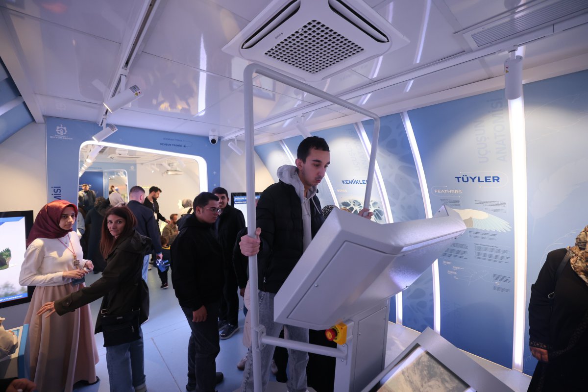 Özel öğrenciler, Uçak Park’ı ziyaret etti