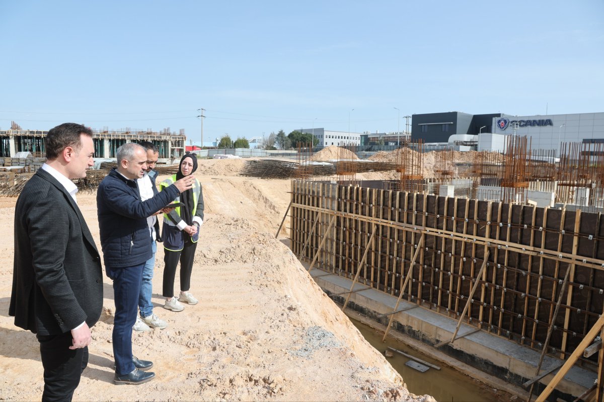 Başkan Çiftçi’den yatırımlara yakın takip