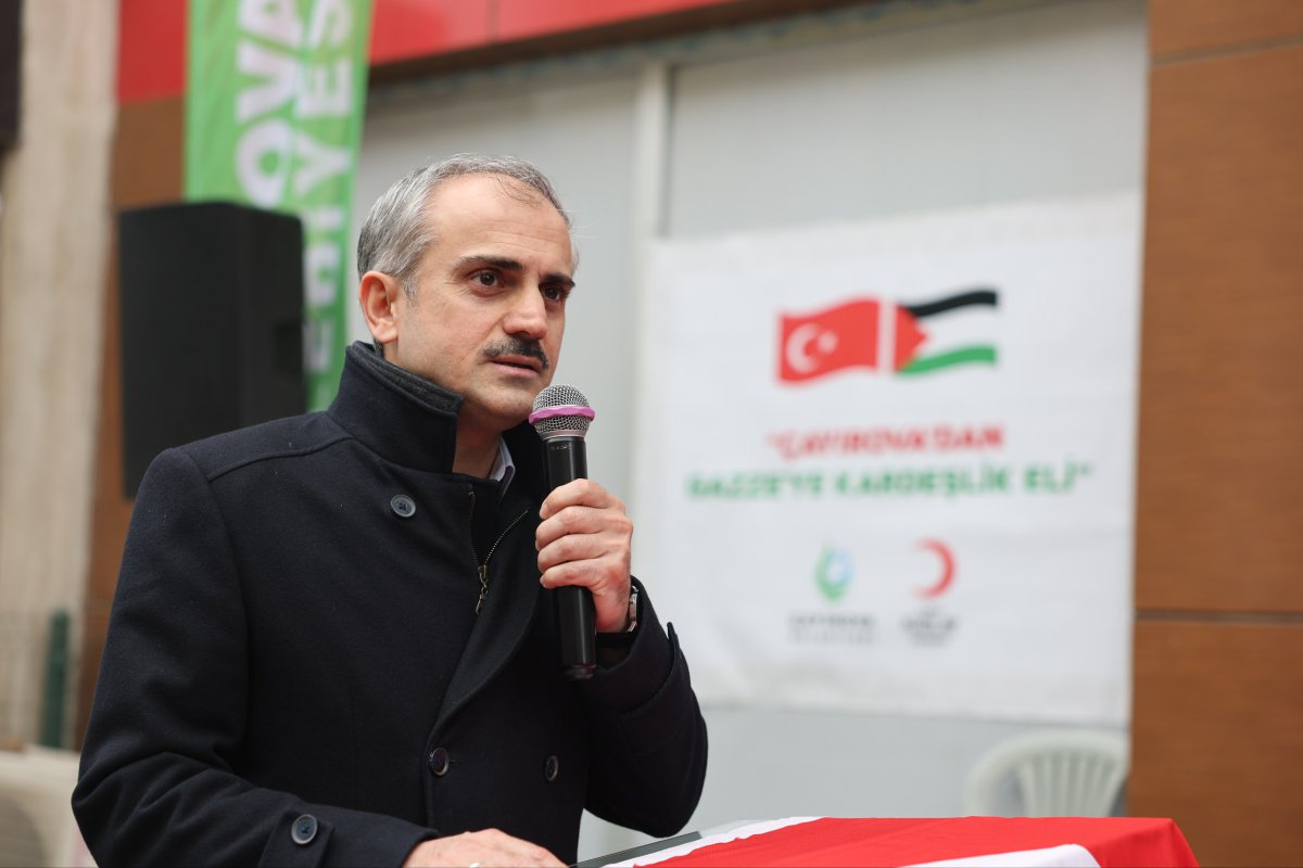 Çayırova’dan Gazze’ye kardeşlik eli uzandı