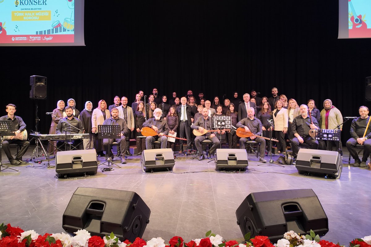 Türk Halk Müziği korosu çok beğenildi