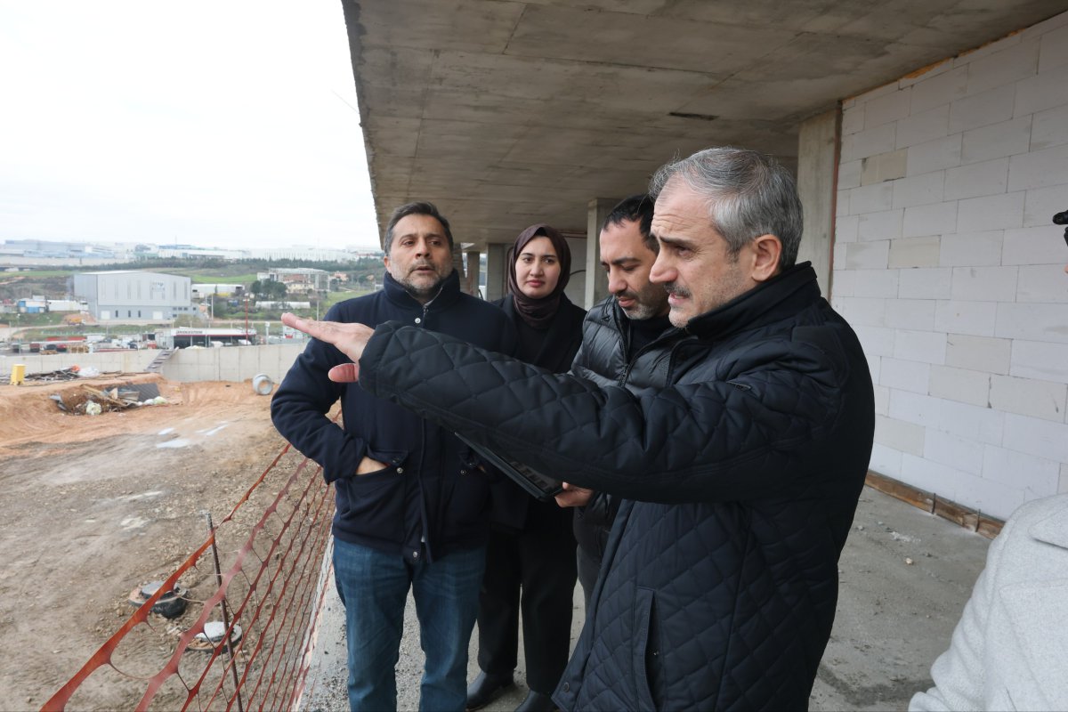 Çiftçi, “Spor lisemizin inşaatı hızla devam ediyor”