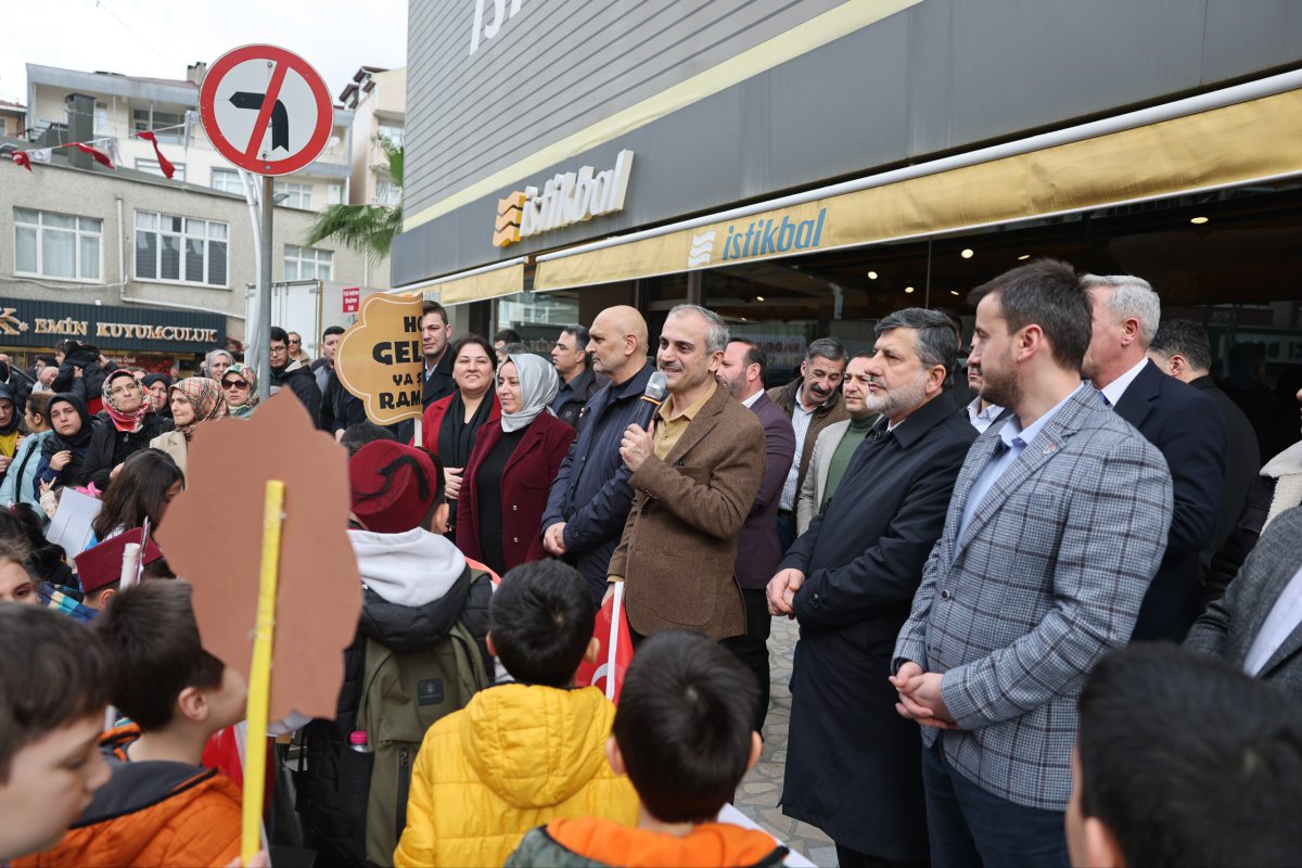 Çayırova’da Ramazan coşkuyla karşılandı
