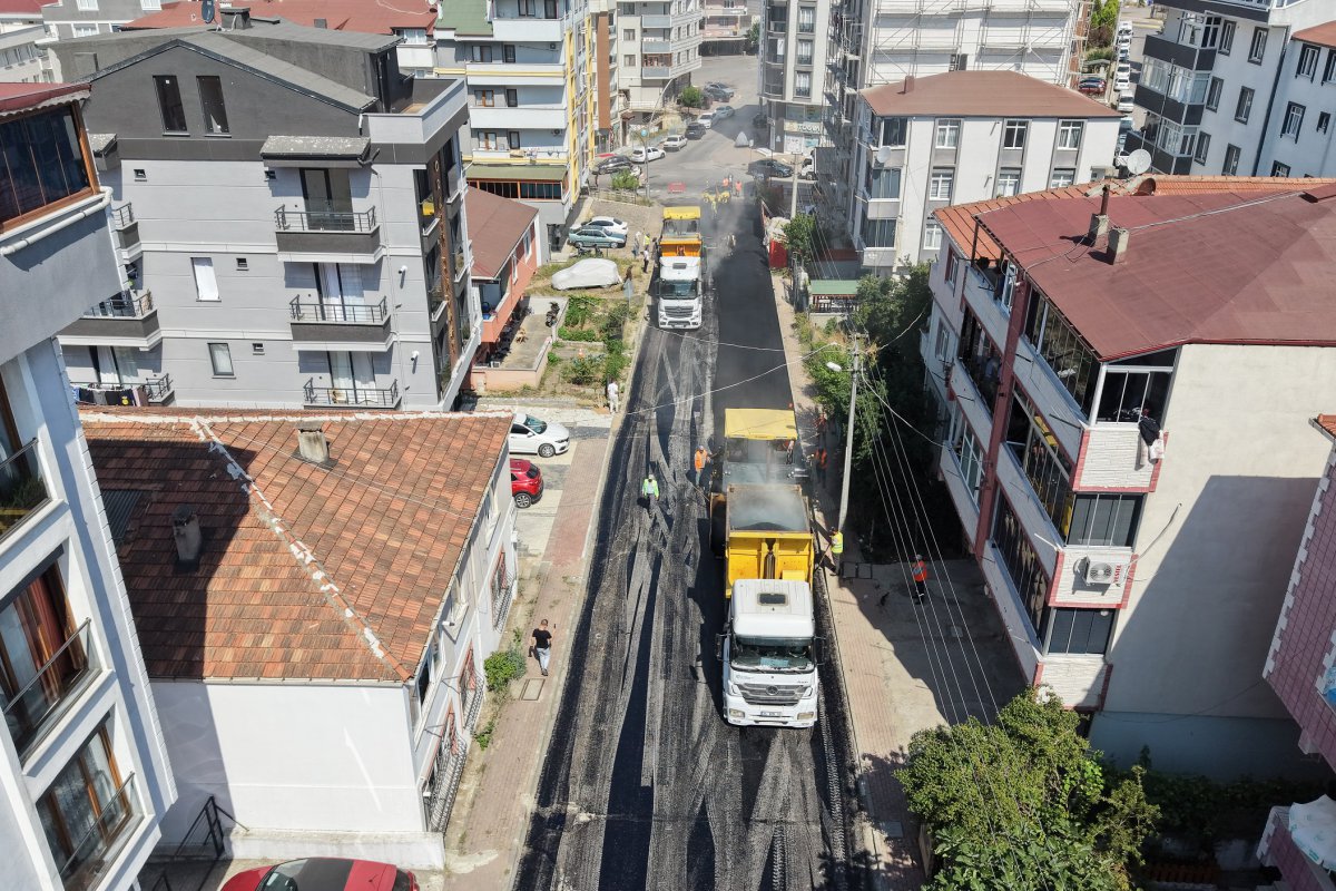 Özgürlük Mahallesi’ne 4 bin ton asfalt serildi