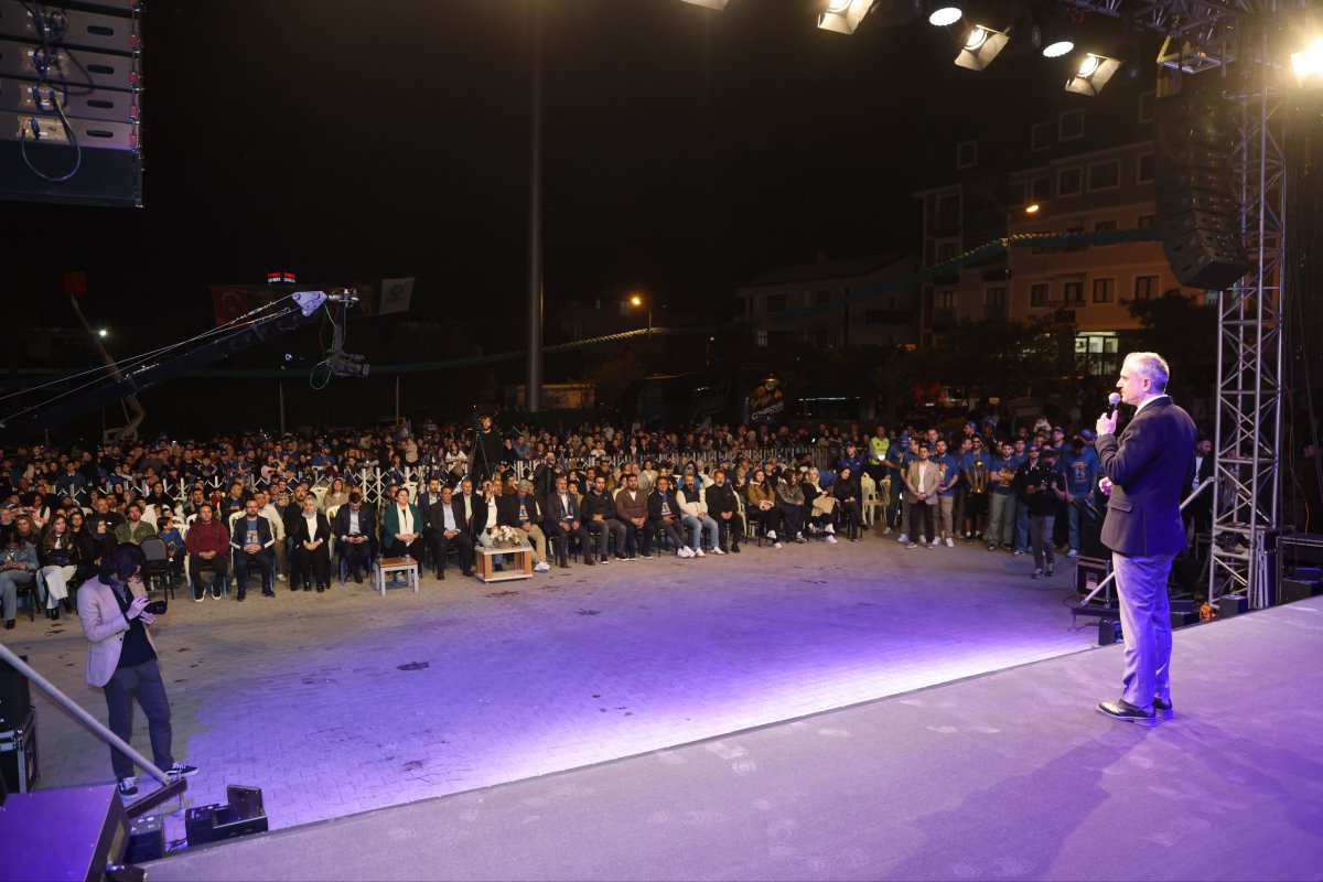 Şampiyon takım, şampiyon taraftarıyla buluştu