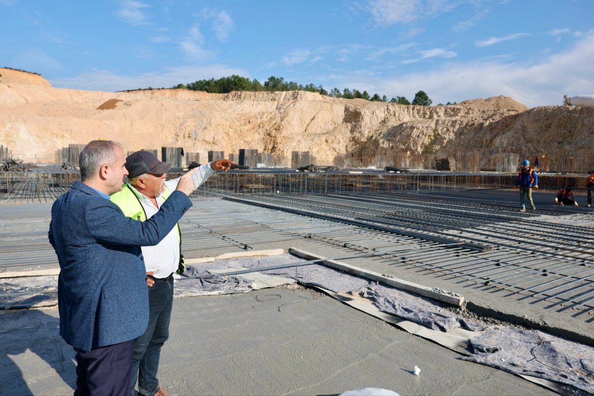 Çiftçi, “Bir şehrin hayali yükseliyor”