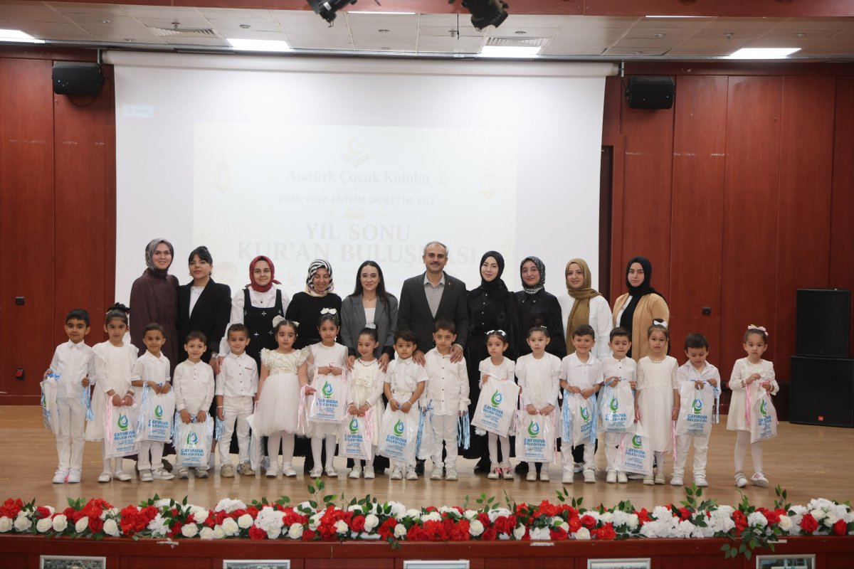 Çocuk kulübü öğrencileri Kur’an’a geçme heyecanı yaşadı