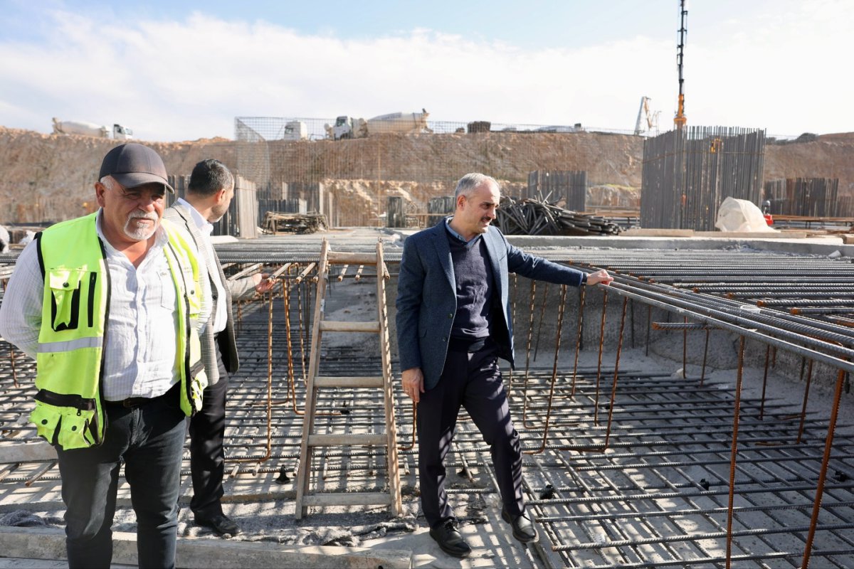 Çiftçi, “Bir şehrin hayali yükseliyor”