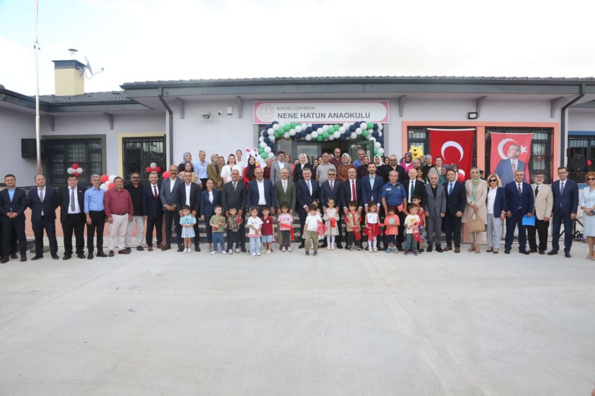  Çayırova’da yeni eğitim-öğretim döneminin ilk ders zili çaldı