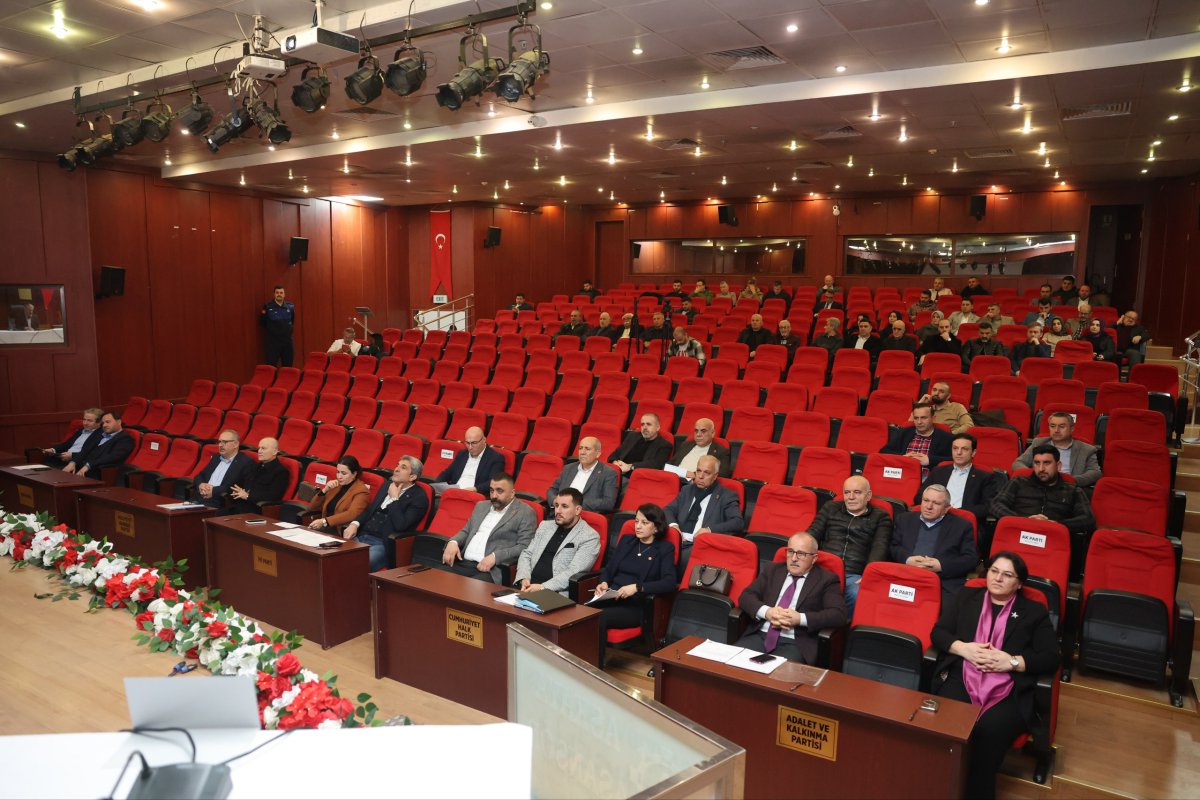 Çayırova’da Mart ayı meclisi tamamlandı