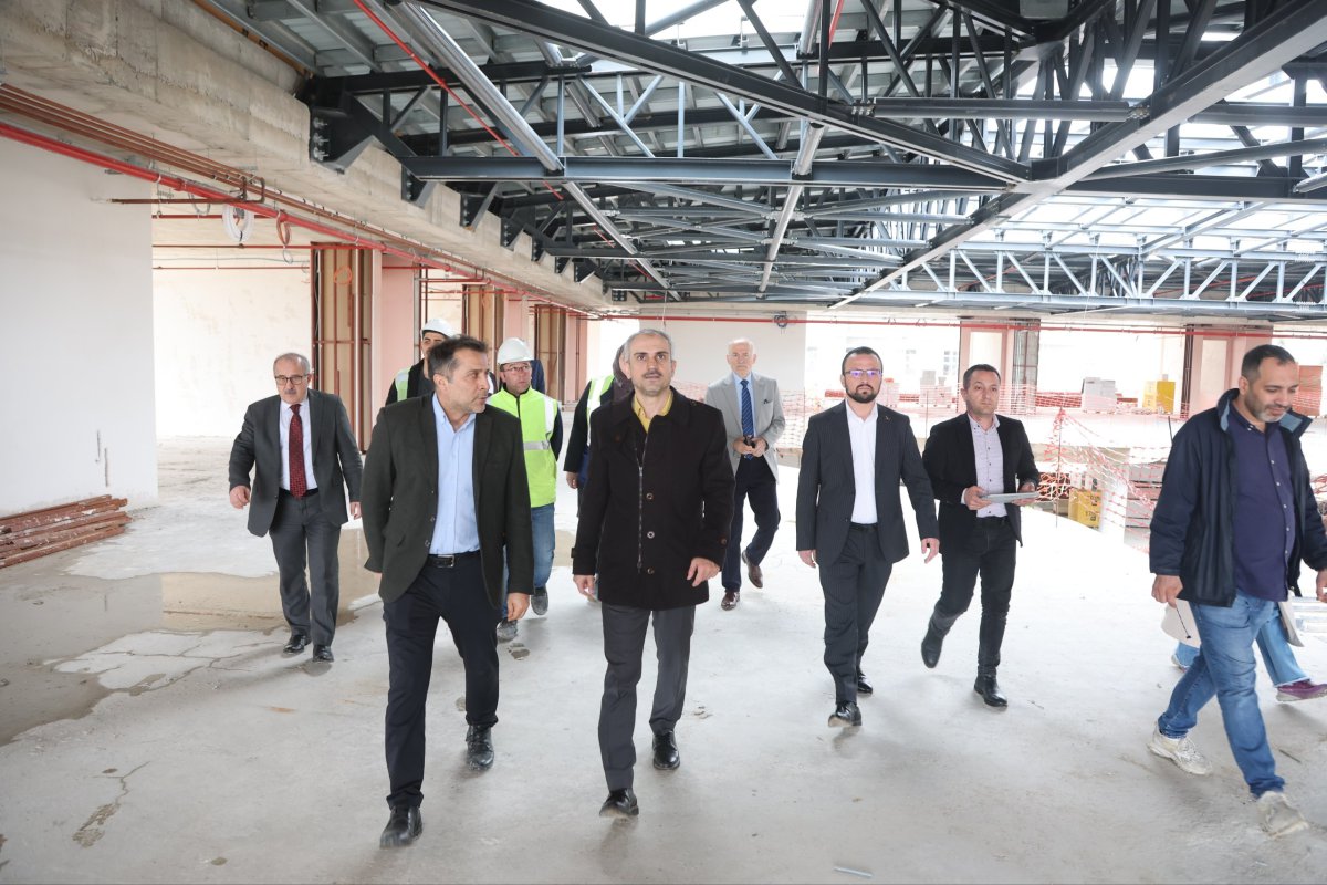 Başkan Çiftçi’den spor lisesine yakın takip