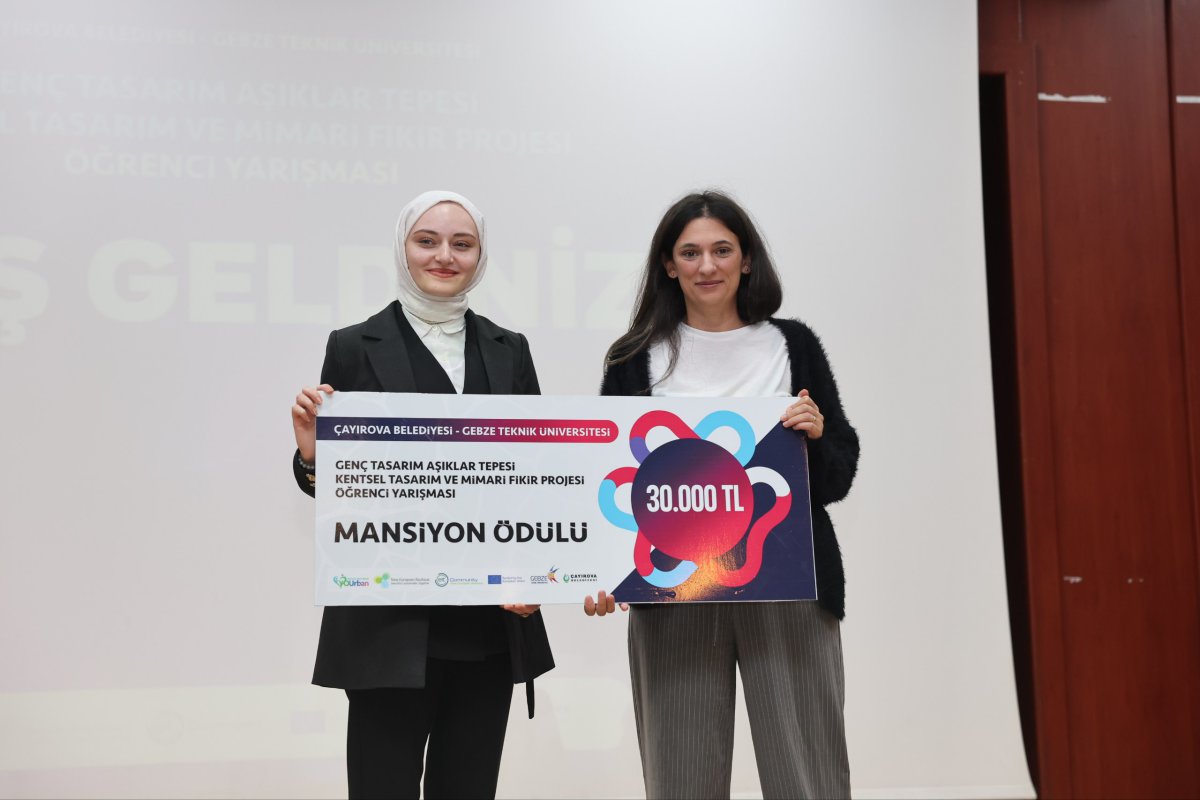  Yourban Projesi Genç Tasarım Yarışması ödül töreni gerçekleştirildi   