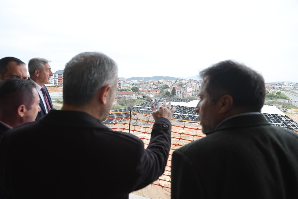 Başkan Çiftçi’den spor lisesine yakın takip