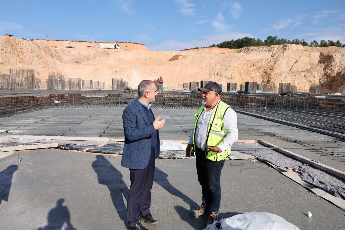 Çiftçi, “Bir şehrin hayali yükseliyor”