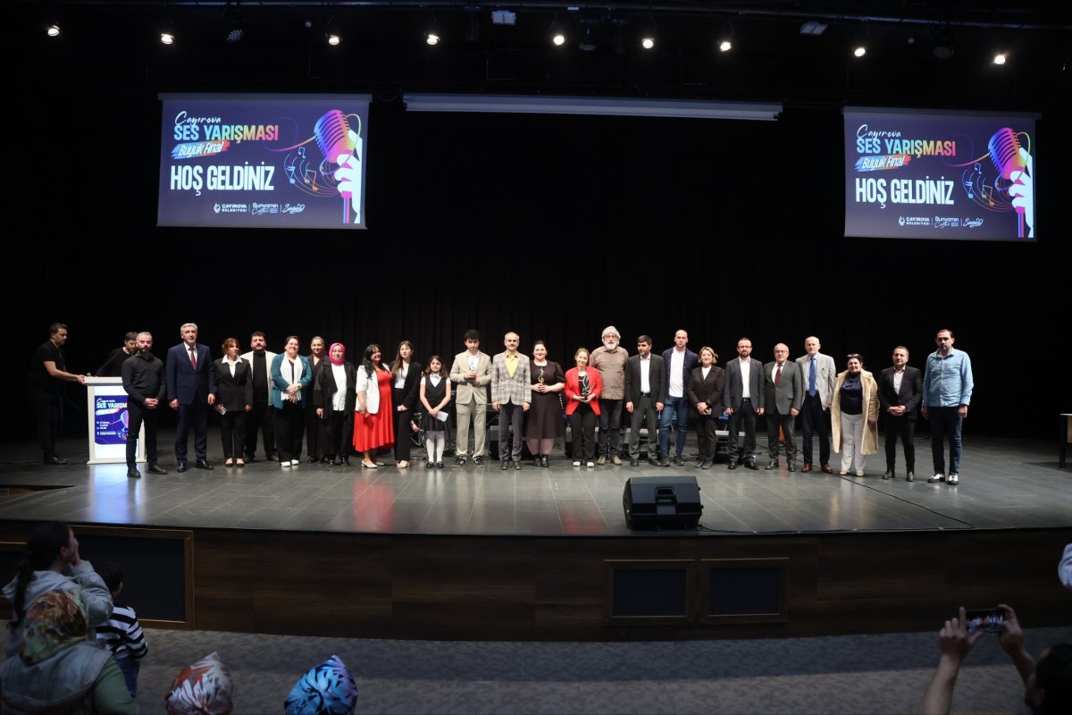Çayırova Ses Yarışması’nda şampiyon belli oldu