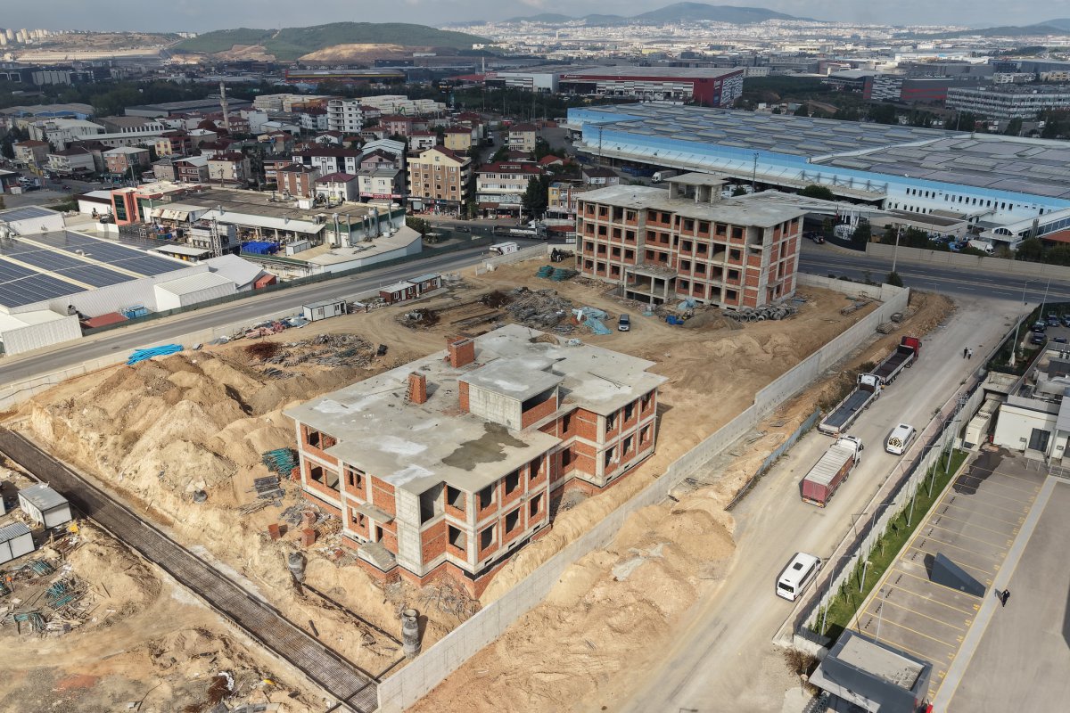 Doğa Madencilik Meslek Lisesi’nde kaba inşaat tamamlandı