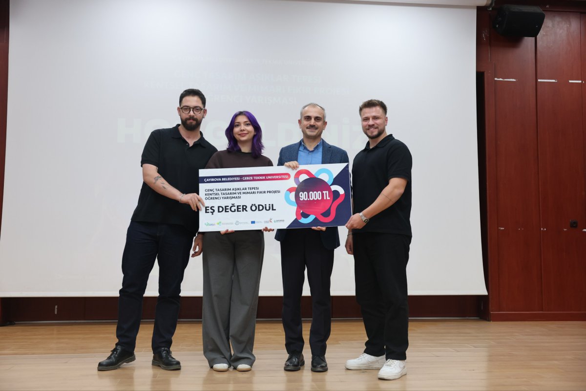  Yourban Projesi Genç Tasarım Yarışması ödül töreni gerçekleştirildi   